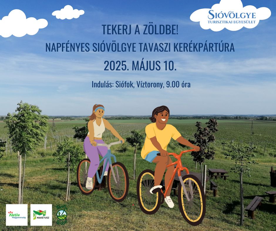 Tavaszi kerékpártúra Siófokról